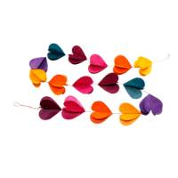 3D Heart Garland D