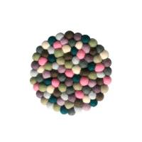 Picture of felt ball trivet
