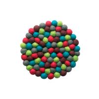 Picture of felt ball trivet
