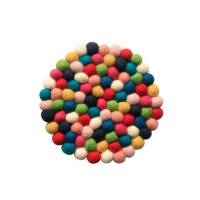 Picture of felt ball trivet