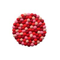 Picture of felt ball trivet