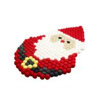 Picture of santa ball trivet