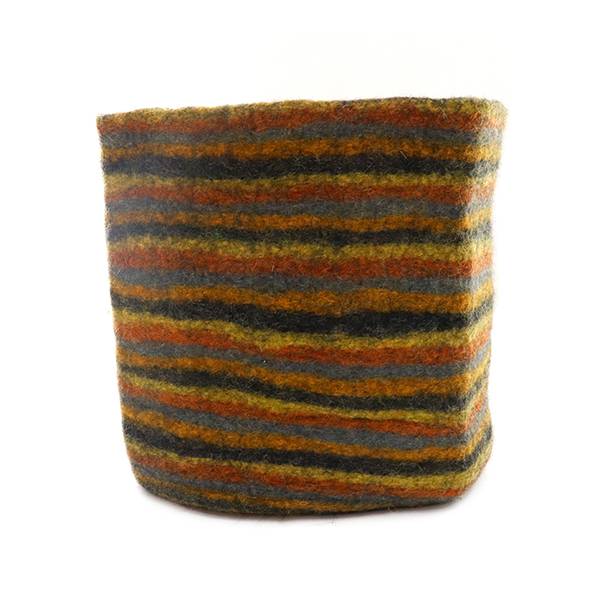 Picture of striped laundry box