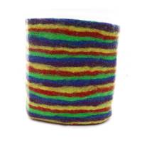 Picture of striped laundry box