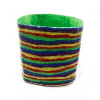 Picture of striped laundry box