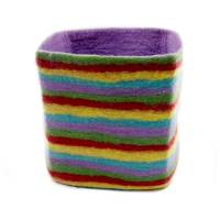Picture of striped laundry box