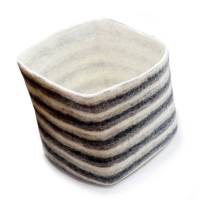 Picture of striped laundry box