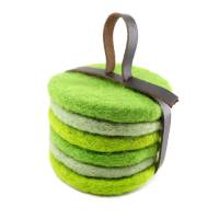 Picture of felt tea holder set