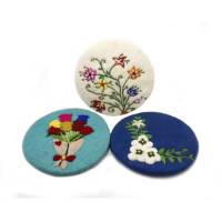 Picture of flower bouquet coaster