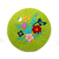 Picture of flower bouquet coaster