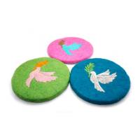 Picture of peace dove coaster D
