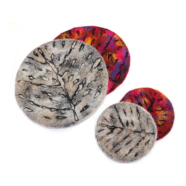 Picture of pigment coaster