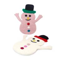 Picture of snowman coaster