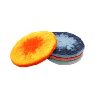 Picture of tie dye coaster