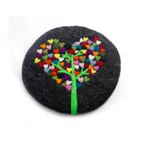 Picture of tree of heart coasters