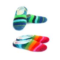 Picture of felt stripe shoes