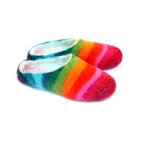 Picture of felt stripe shoes