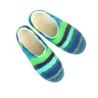 Picture of felt stripe shoes