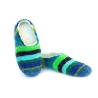 Picture of felt stripe shoes