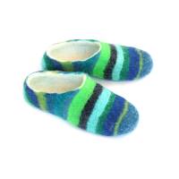 Picture of felt stripe shoes