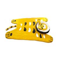 Picture of lion rug 0 jaune D