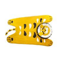 Picture of lion rug 0 jaune D