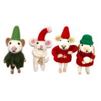 Picture of Holiday Mouse Ornament