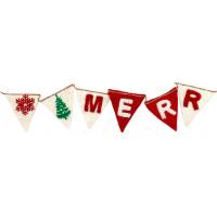Picture of Merry Christmas Flag Garland