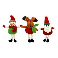 Picture of Three Christmas Buddies Deco