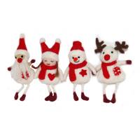 Picture of White Christmas Buddies Deco