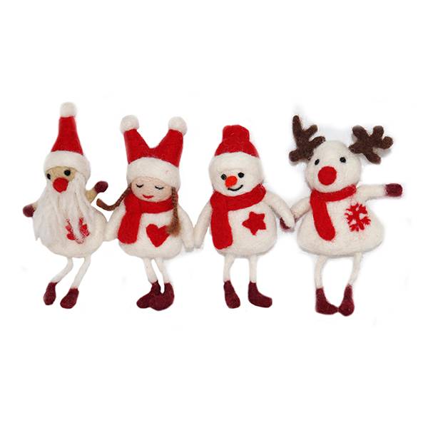 Picture of White Christmas Buddies Deco