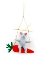 Picture of Bunny on a Swing