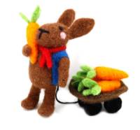 Picture of Bunny with a Carrot Cart