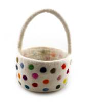 Picture of Dotted Easter Basket
