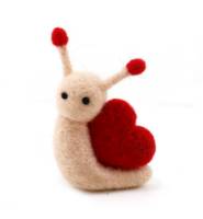 Picture of Valentine Teddy, Snail and a CupCake