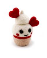 Picture of Valentine Teddy, Snail and a CupCake