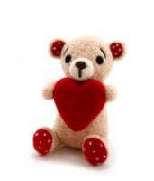 Picture of Valentine Teddy, Snail and a CupCake