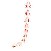 Picture of Curvy CHristmas Tree Garland D