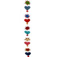 Picture of Printed Heart and Star Garland D